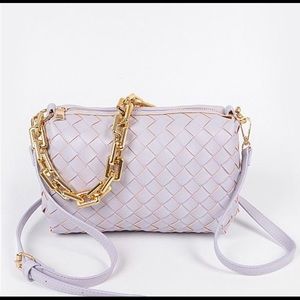 Braided Handbag (Lavender)